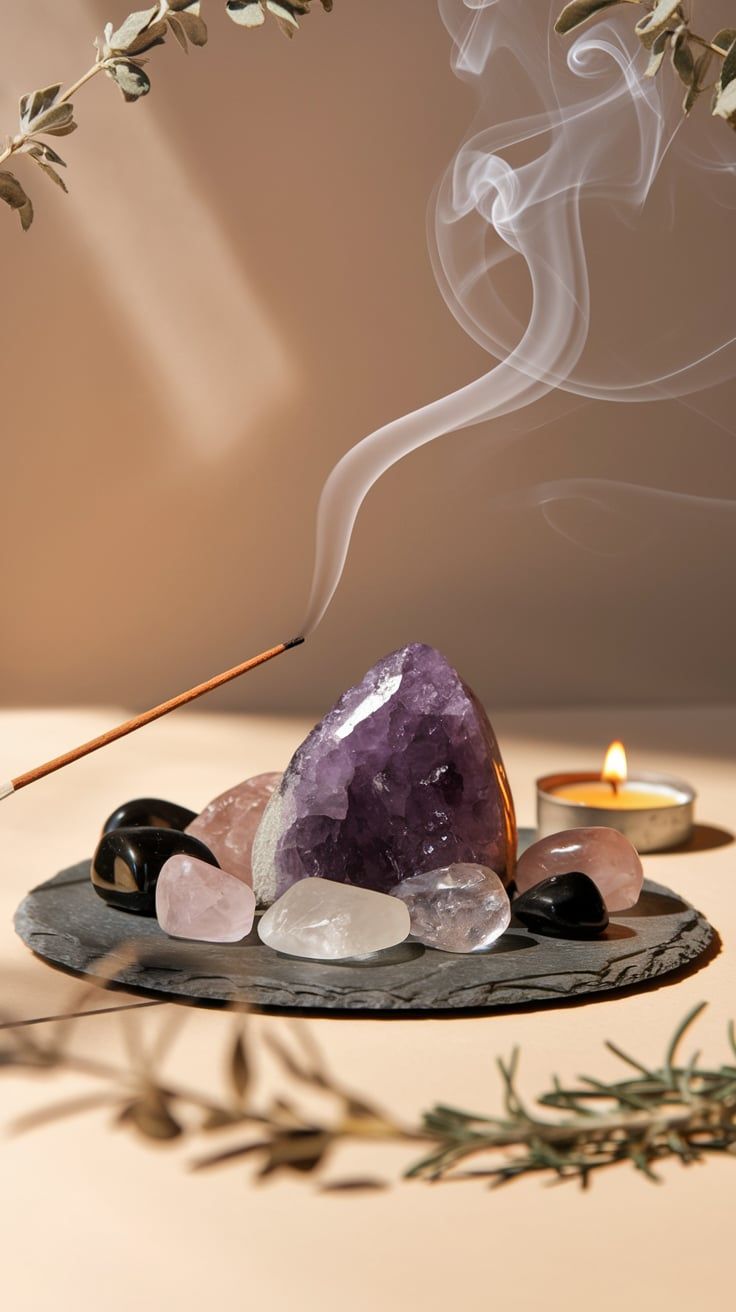 Granite Altars_ Grounding and Enduring Energy