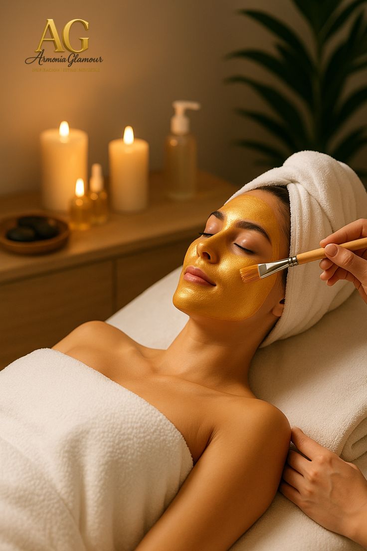Spa Facial Dorado _ Golden Glow Spa by AG Armonía Glamour